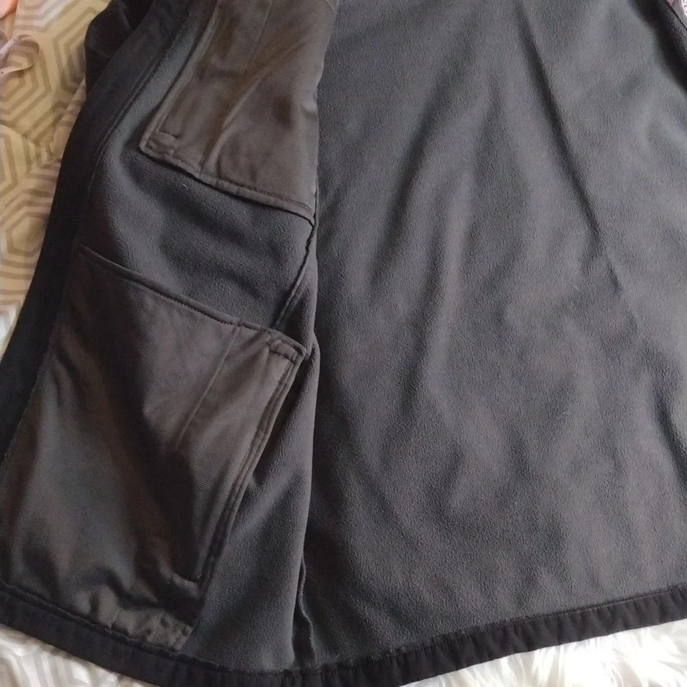 Devon & Jones waterproof soft shell jacket black XL mens